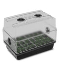 Heavy Duty Humidity Dome For Seed Starting And Cloning With 3mm Thick Clear Dome Vented Height Extensions Sturdy Drip Tray Kit