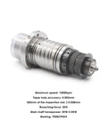 Hardworking Water Cooled CNC Router Spindle Motor 3KW To 5.5KW With BT30 Taper And 10000 RPM High Speed showing precision engineering details.