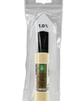 Plastic packaging with a 1.0 mm tip tool, featuring a wooden handle and black ferrule, ideal for precise application tasks.