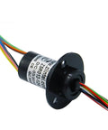 Compact Electric Slip Ring Coupling For Handheld Pan Tilt Stage Lighting Integrated Visual Rotary Joint with wires