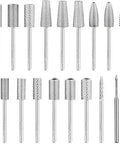 17 Piece Beyond Pro Drill Bit Set For Nail Techs Carbide Bits To Remove Acrylic And Gel Polish Fast Precise Nail Drill Accessories