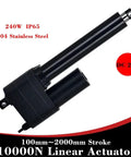 Tough As Nails Heavy Duty 6000N Linear Actuator Wields A Legit 1300Mm Stroke And 24V Drive, DC 24V actuator with stainless steel components.