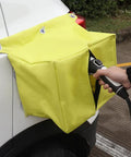 Universal EV Charger Rain Cover With Waterproof Port Shield For Electric Vehicles Outdoor Charging Accessory with suction grip.