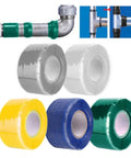 Premium Self Fusing Silicone Sealing Tape In Vibrant Green and other colors for high grip leak fixing on pipes and hoses.
