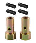Category I Quick Hitch Bushing Set for 3 Point Tractors with Zinc Plated Roll Pins Complete Kit, includes bushings and pins
