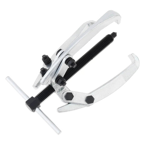 Heavy Duty Three Jaw Gear Puller Tool For Auto And Mechanical Work, Adjustable Ten To Eighty Millimeter Jaw Spread, 2.25 Ton Capacity