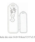 Butterfly Leaf Tag Bookmark Stencil Die Set For DIY Crafts And Scrapbooking Metal Cutting Dies For Card Making Embossing And Photo Decor