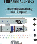 VFD Essentials For Beginners A Real World Hands On Troubleshooting Guide To Install Configure And Select Control Modes In Variable Frequency Drives For Industrial Applications And Home Projects. 61-page manual cover