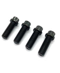 1310 U Joint Driveshaft Strap Bolts Replaces J4006928 For Jeep CJ5 CJ7 CJ8 pack of four black 12-point flange bolts