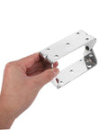 Ciieeo Heavy Duty Stainless Steel U Shaped Oven Door Hinge Industrial Replacement For Baking Equipment Kitchen Appliance Hardware Pivot Joints Durable And Strong, hand-held view.