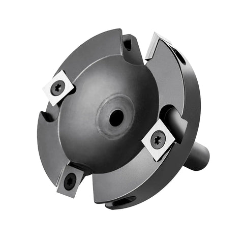 CNC Spoilboard Surfacing Router Bit Half Inch Shank 3 Inch Cutting Diameter With 2x2 Carbide Inserts for Woodworking