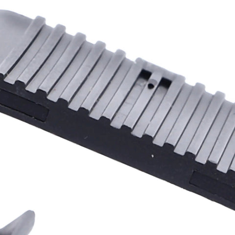 Close-up of all-weather durable plastic 8 Pack Outdoor Patio Furniture Clips for Rattan Modular Sofas showing ribbed grip design.