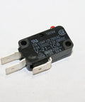 Premium Microswitch With Pin Plunger Actuator Rock Solid Spdt 21 Amp 250 Volt Mini Toggle Switch No Hassle Electronic Component visible from the side.