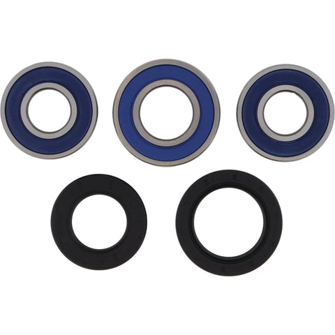 Heavy Duty Wheel Bearing Kit Replacement For UTVs, ATVs, And Dirt Bikes With ABEC3 Precision TC Double Bearings, Rubber Seals, 3 Bearings 2 Seals