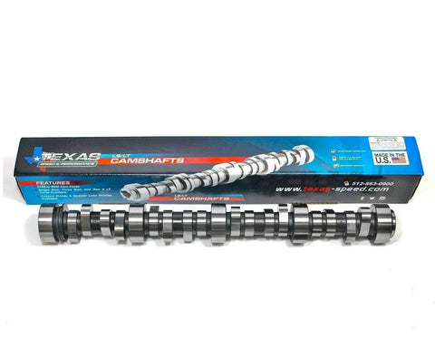 Badass High Lift Truck Camshaft Kit For Chevy LS 5.7 5.3 6.0 6.2 in packaging showing camshaft design and specifications.