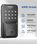 Keyless Entry Door Lock With Smart Knob Set And App Control Generating One Hundred Secure Pin Codes for enhanced security performance