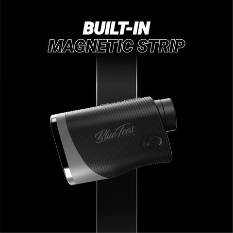 Series 3 Max Plus Golf Rangefinder With Slope Switch And Pulse Vibration, black rangefinder on magnetic strip