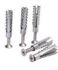 6/8mm Expansion Pipe Kit For Hollow Walls With Self Tapping Screws And Drilling Plugs, Wall Anchors And Bolt Fasteners close-up