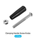 Beefy Clamping Handle Screws Knobs Set 2 Pack M8x47mm Metal Tapered Grip For Housing Construction Lathe Machine And Industrial Equipment
