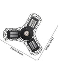 Heavy Duty Flexible Led Shop Light Bright As Day Garage Fixture Rugged 40 Watt Flick Free Indoor Work Lamp top view showing dimensions 11.8x11.8 in