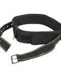 Heavy Duty Adjustable Tool Belt With Quick Release Buckle And Roomy Pouches Crafted From Tough 1200D Oxford Cloth, black design