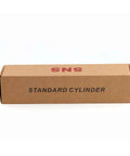 Standard Pneumatic Air Cylinder 63 mm Bore 200 mm Stroke Double Acting With NPT Three Eighth Port Aluminum Box