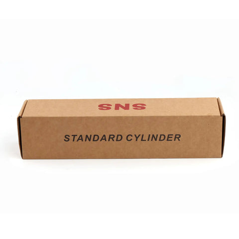 Standard Pneumatic Air Cylinder 63 mm Bore 200 mm Stroke Double Acting With NPT Three Eighth Port Aluminum Box