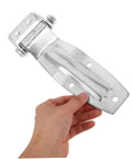 Tough As Nails Heavy Duty Replacement Door Hinge For Trucks And Trailers Cold Resistant Rust Proof Metal in hand.