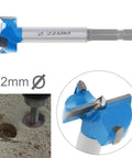 Pro Grade 22mm Forstner Drill Bit Set Tough As Nails Solid Bore Hole Saw and Wooden Cutter for precise drilling.