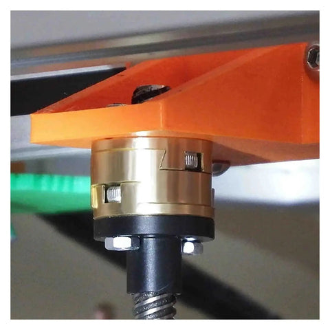 Two Pack 16mm Oldham Couplers Perfect For Vzbot Blv 3D Printers T8 Z Axis And Hot Bed Screws on lead screw