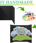 Three Pack Black Tri Fold Display Boards 24 By 16 Inches Lightweight Yet Durable Corrugated Presentation Boards For Classroom Projects Science Fairs Trade Shows Exhibits, featuring DIY projects