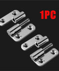 Heavy Duty Detachable Hinge With Rock Solid Silver Stainless Steel Build For Smooth Removable Door Swing And Absolutely Zero Hassle Slip Joint Installation, 1PC shown.