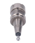 Pro Grade Cnc Lathe Collet Chuck Holder Vibe Killer Design Up To 30000 Rpm precision metal tool mount from a top angle.