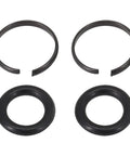 Professional Grade Impact Wrench Retainer Ring Kit With Sealed O Rings Two Pack showing two sealed O-rings and retainer clips.