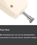 100N Analog Dynamometer Force Tester Handheld Push Pull Gauge For Electronics Hardware Auto Parts Industries Portable Dial Gauge With Pro Grade Precision Readings On The Go M6 push rod close-up