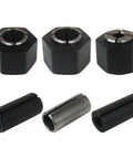 Router Collet Chuck And Nut Reducer Sleeves Set For A Wide Range Of Sizes Pro Grade Direct Replacement Kit For 2610906283, 2610906284, 2610906287