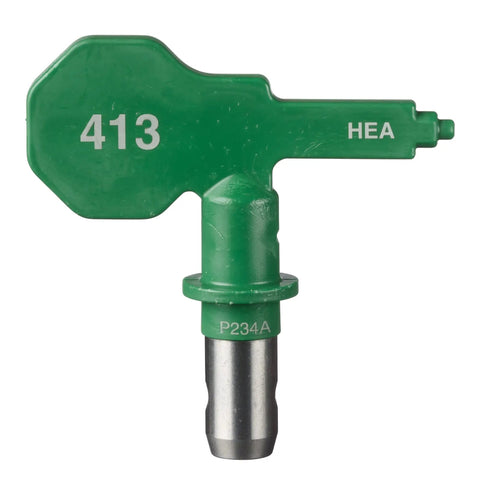 High Efficiency Airless 413 Reversible Spray Tip For Sealers And Stains, green tip for large decks, fences, and siding use