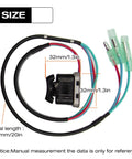 Tilt Trim Switch Replacement For Outboard Remote Control Box Fits Mercury Mariner And Similar Models Replaces 87-16991A1