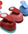 Three Size Circle Hole Punch Set For Scrapbooking And Card Making Includes One Inch, Five Eighths Inch, And Five Sixteenths Inch Punches