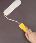 Snag These Top Tier 10 Pack Mini Paint Roller Covers With Thick Cotton Refill Sleeves For Flawless Wall Touch Ups And Quick Home Repair Jobs You Will Totally Love, yellow-handled mini roller with cotton cover.