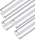 Clear PVC Tubing 2-1/2 In By 36 In 4 Pack Rigid Plastic Round Tubes For Dust Collection Fittings, woodworking tools, DIY setup