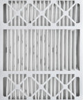 MERV 12 Air Filter Replacement 20x25x5 2 Pack For Honeywell Lennox Systems, Actual Size 19.88 x 24.88 x 4.38, pleated design close-up
