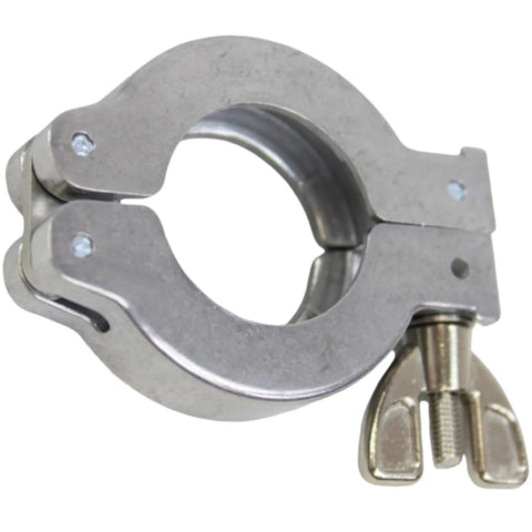 Two Pack KF25 Wing Nut Flange Quick Clamp Hinge ISO KF Size NW25 Stainless Steel 304 Vacuum Fittings Vacuum Hose Clamp