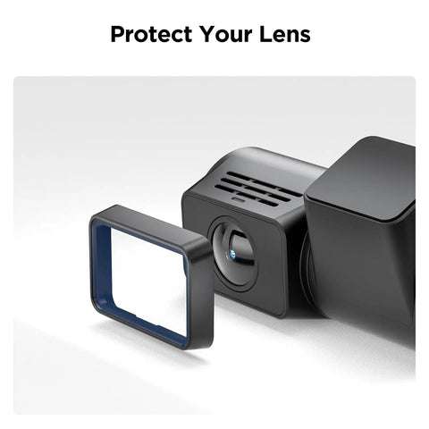 Pro-Grade CPL-600 Circular Polarizer Filter For A329S And A229 Ultra Rear Camera Anti-Glare Lens next to a dash cam lens