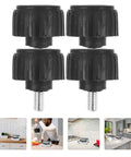 4 Pack Replacement Scale Feet For Electronic Platform Scales With Shock Absorber Design, Universal 1.37 Inch