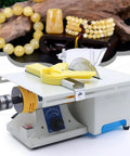 Portable Mini Polisher And Grinder Tool 110V 750W 0-10000 RPM with multiple accessories for crafting and polishing
