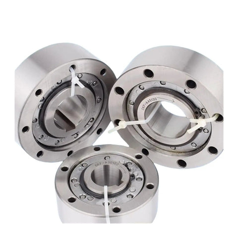 Built Tough Heavy Duty Wedge Type One Way Bearing And One Way Clutch, steel construction, three units, designed for effective drivetrain power transfer.