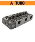 Heavy Duty Complete Cylinder Head Assembly With Precision Valves And Durable Sealing Gasket Kit For D1305 Motor RTV1100 viewed from side with valve springs.