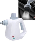 Powerful 1000W Handheld Steam Cleaner for cleaning car upholstery with steam spray, portable design, easy-to-use.