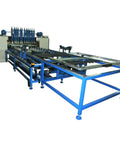 Fully Automatic Wire Mesh Welding Machine For Construction Wirecloth showing blue frame and machinery details